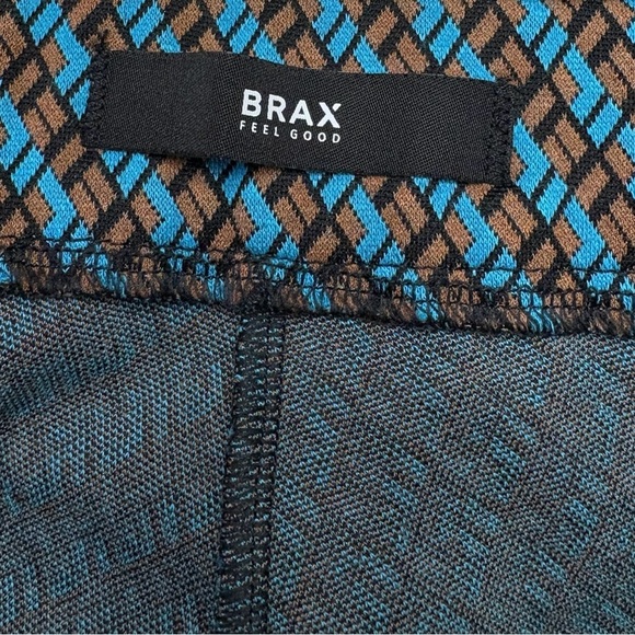 NEW, Brax Feel Good, Malou Pants, Finest Jersey, 26/32, Blue, Brown - Picture 6 of 14